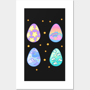 Magical Easter Eggs Posters and Art